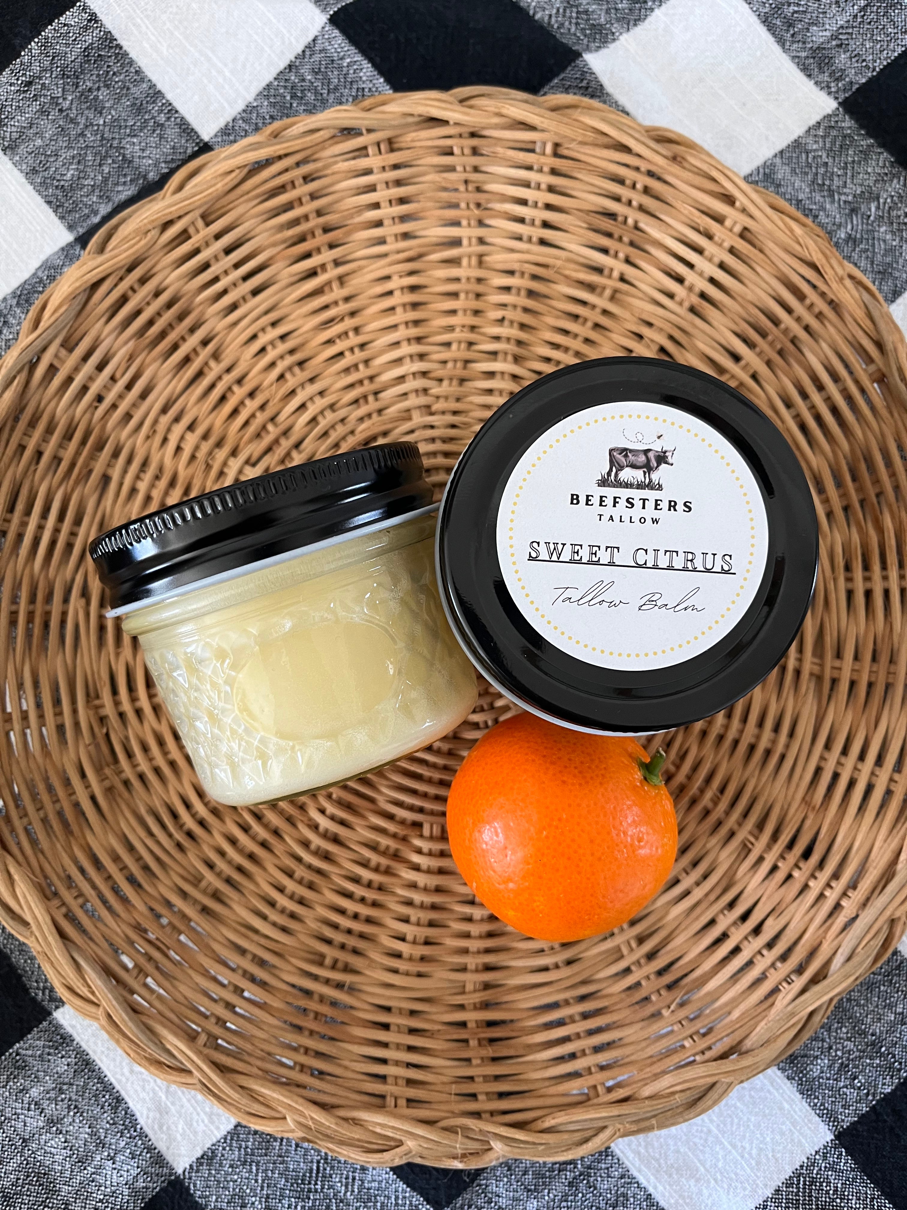 Sweet Citrus Tallow Balm